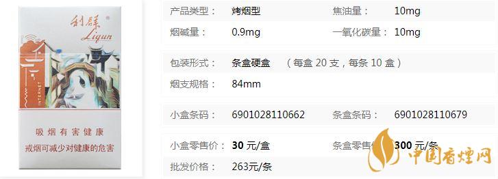 利群江南憶小包多少錢 利群江南憶零售價(jià)格查詢