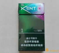 kent紫冰爆珠香煙價格及口感分析